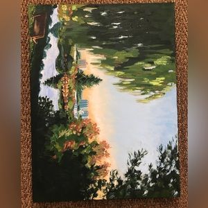 Original oil painting by Canadian artist signed